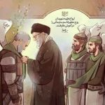 حاج قاسم می دانست شهید می شود نقاشی سردار سلیمانی نقاشی شهادت سپهبد سلیمانی