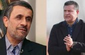 علی دایی بین دو نیمه احمدی نژاد را به رختکن راه نداد علی دایی دکتر محمود احمدی نژاد